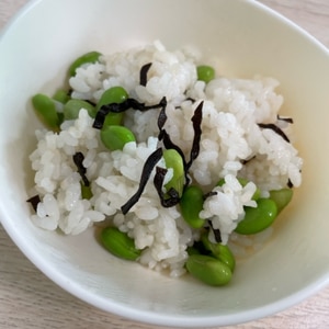 混ぜごはん★枝豆ごはん